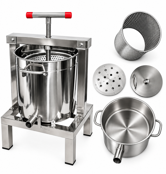 Stainless Steel Wax Press 10L