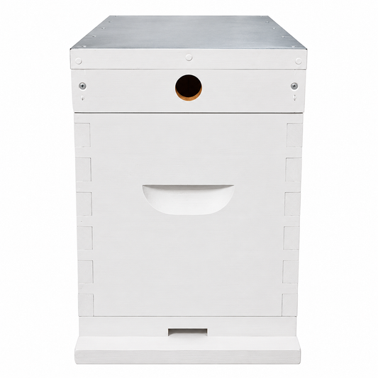5 Frame Timber Nuc Hive - Assembled & Painted