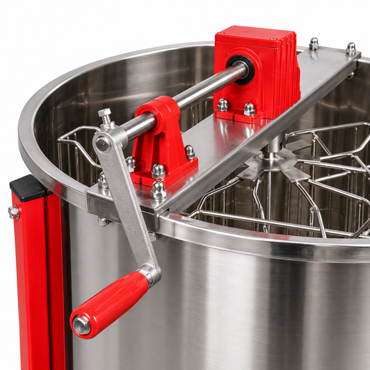 6 Frame Manual Honey Extractor Spinner