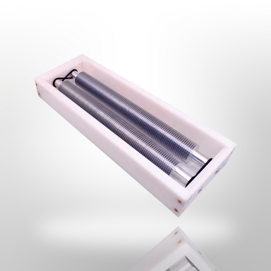 DRS Double Roller Slit Manual Uncapper - Uncapper and Stainless Steel Stand