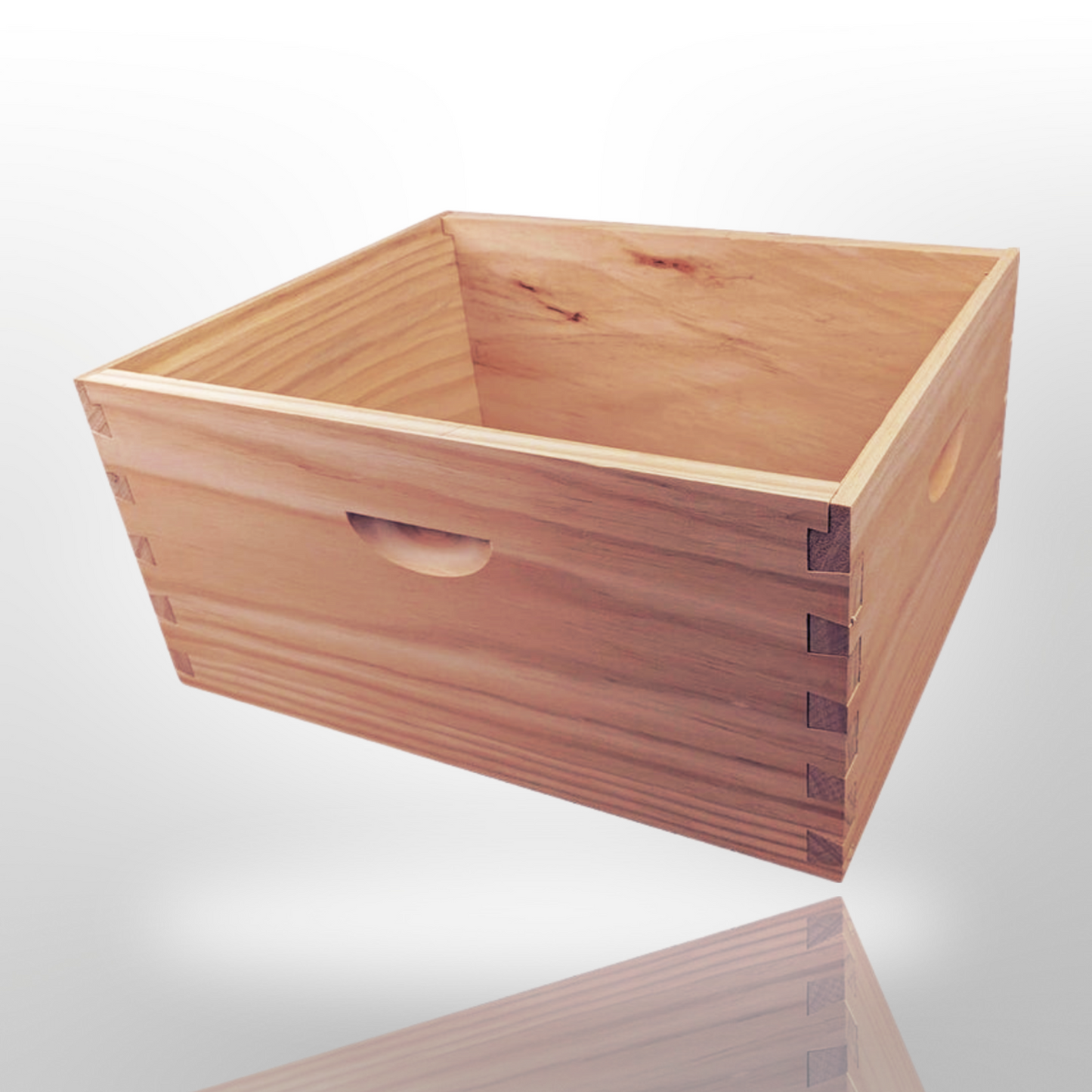 2 x 10 Frame Full Depth Super Boxes and 20 Assembled Wired Full Depth Frames