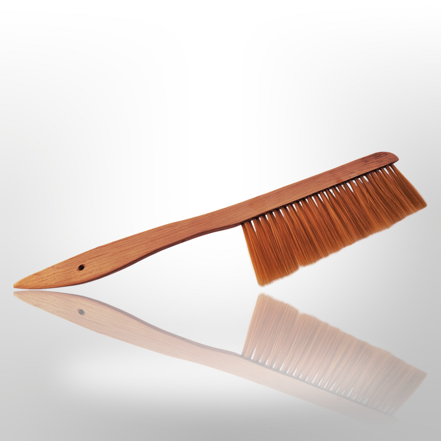 Bee Brush wooden handle plastic bristles