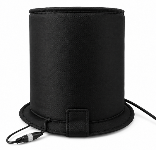 Round Honey Tank Heater with Bottom Heating Mat