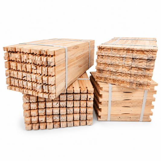 100 Pk WSP New Zealand Pine Frames – Unassembled Eyelets Installed