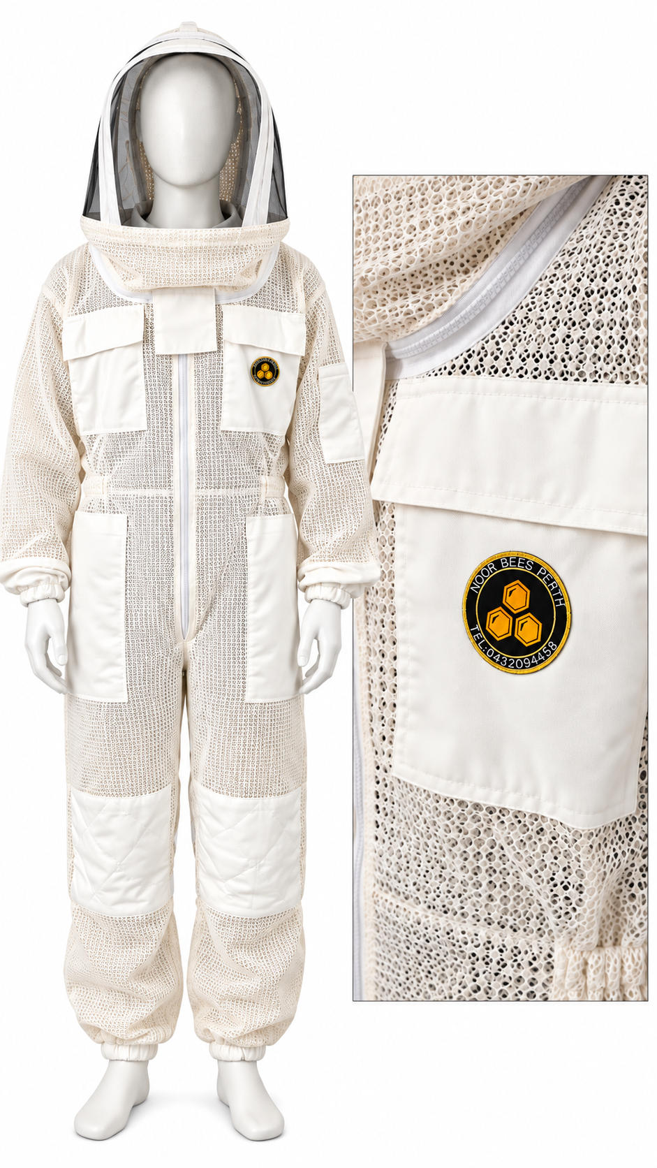 Children's 3-Layer Beekeeping Suit