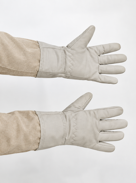 Beekeeping Gloves Leather Sheepskin & Cotton