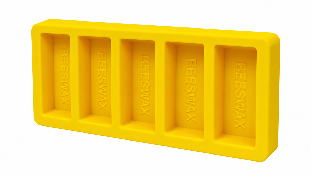 Silicon Beeswax Mold - 5 x 1 Ounce