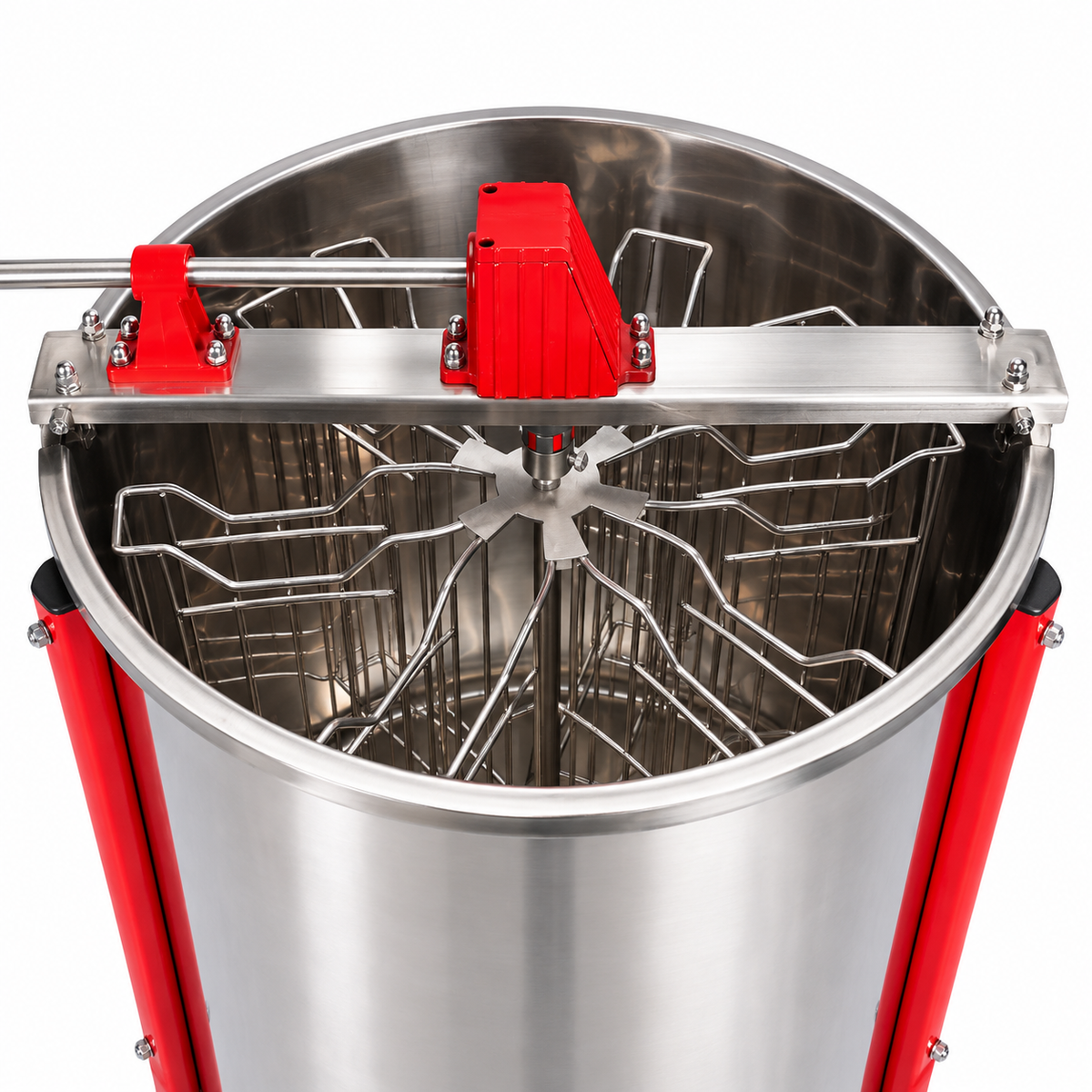 6 Frame Manual Honey Extractor Spinner
