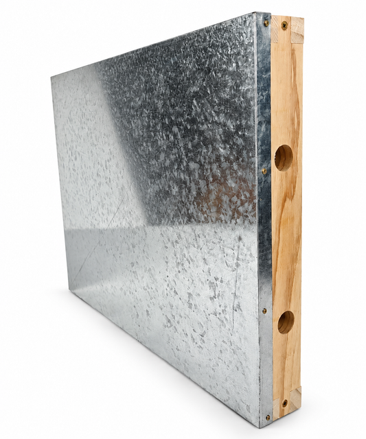 10 Frame Assembled Galvanised Beehive Lid Cover