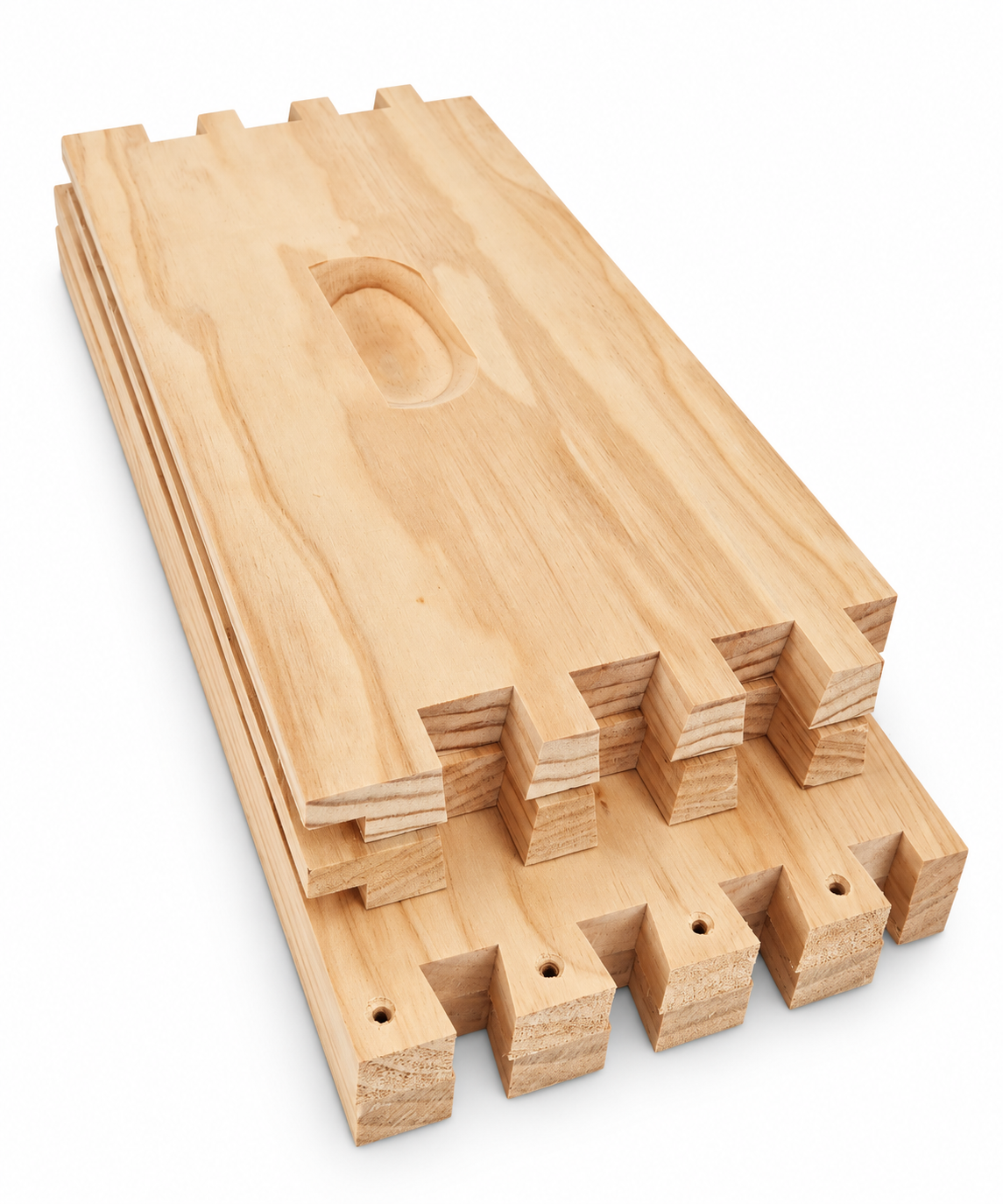 10 Frame Manley Super Box - Flat Pack - Dovetail Joints NZ PINE SINGLE PIECE