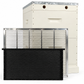 10 Frame Double Beehive – 22mm Timber, Plastic Frames black / yellow, Wax Dipped & Painted