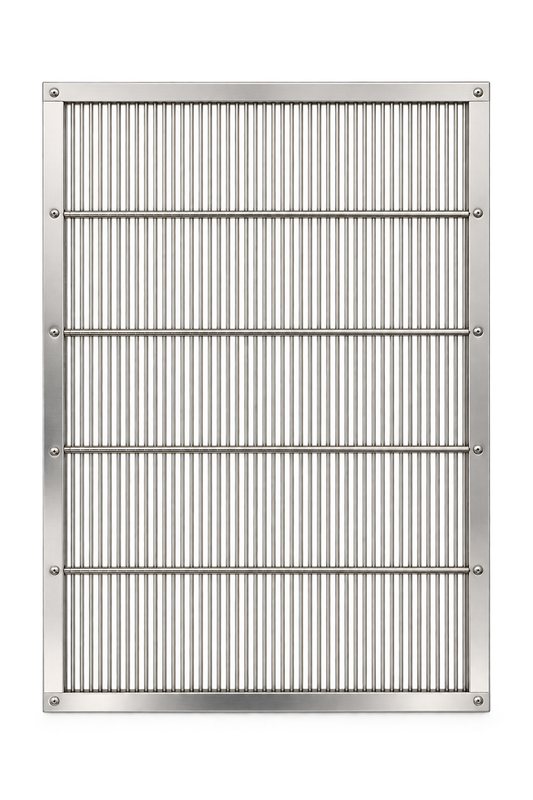Stainless Steel Queen Excluder 10 Frame